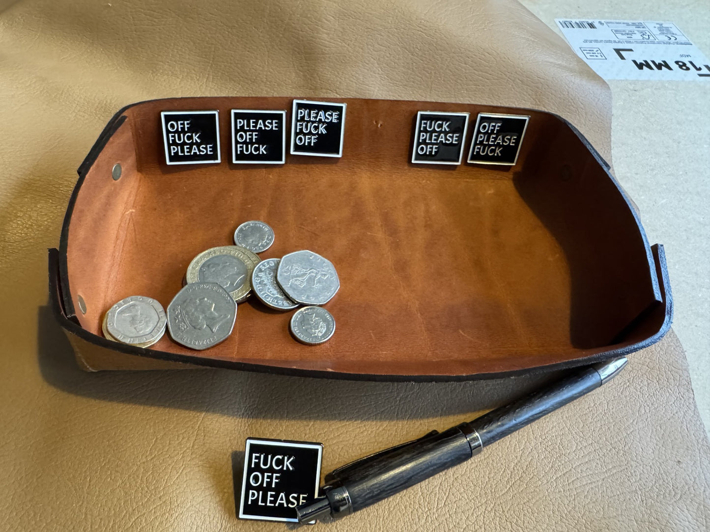 Please Fuck Off Valet Tray